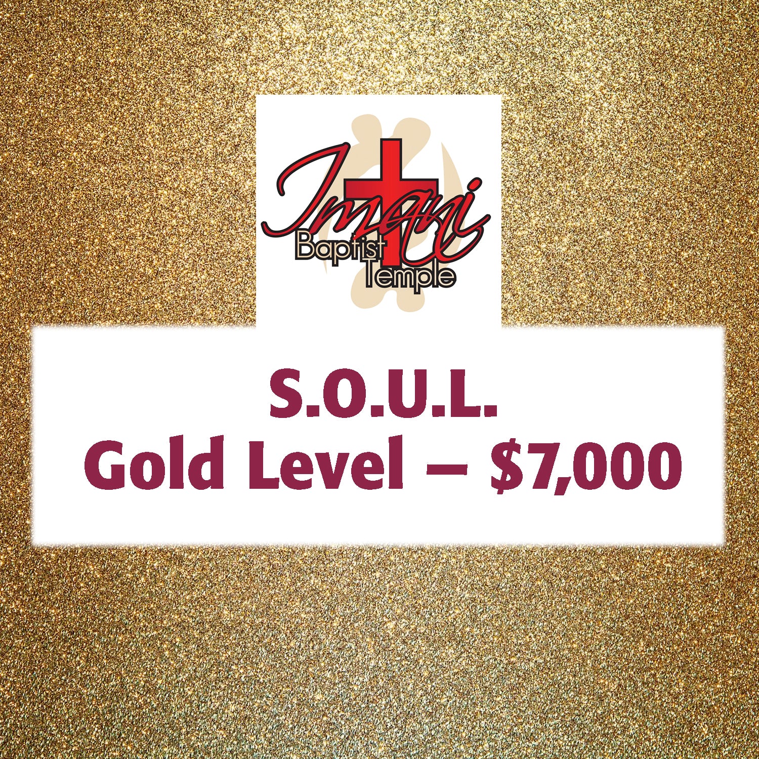 Gold Level - $7,000